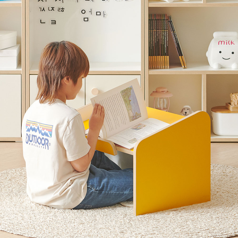 키미 유아 독서대 아기 북스탠드 책 받침대 거치대 키즈 어린이 테이블