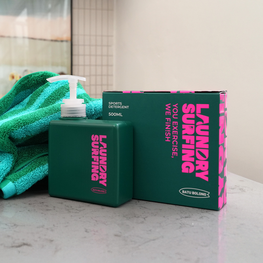 런드리서핑 고농축 운동복 세제 500ml 25회 사용분 빨래 냄새 쉰내 스포츠 땀냄새 제거