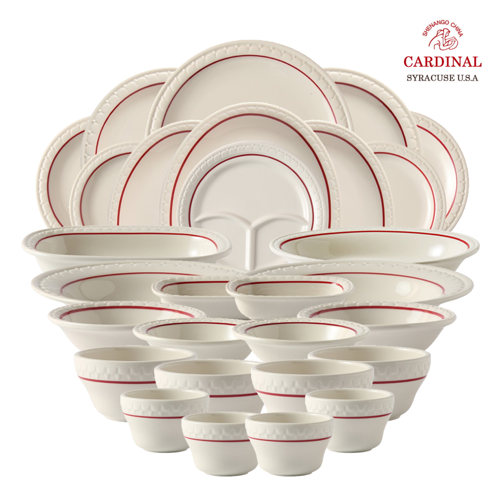 시라쿠스 쉐난고 카디날 빈티지 그릇세트 혼수 신혼 식기 / 29종, 4인 홈세트, 1세트