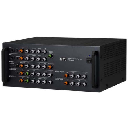 티제이미디어 TJ태진 노래방기계 4채널앰프 TA-G405 피드백캔슬러 하울링제거 기능