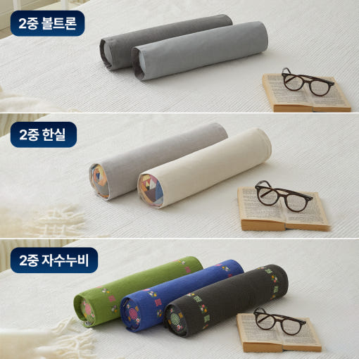 집앤콕 베개 일자목 거북목 원형 낮은 경추목베개 목디스크 면 메밀 경추베개 : 집앤콕