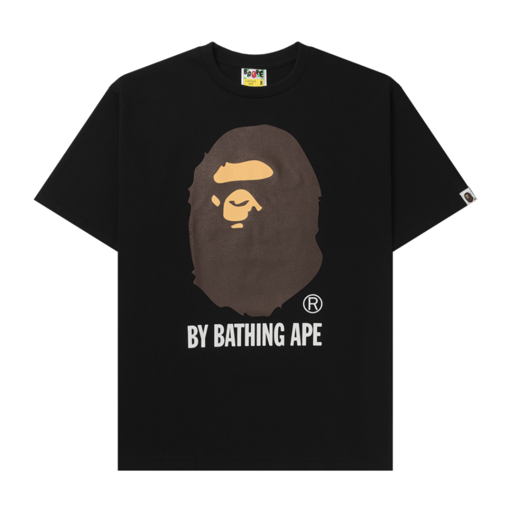 [국내] 베이프 반팔티 BY BATHING APE 블랙 재고보유 - 상품 이미지