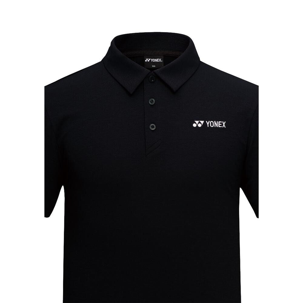 요넥스 253TS058U 카라티 배드민턴 의류 반팔티 남녀공용 배드민턴복 블랙 - 상세 이미지 4