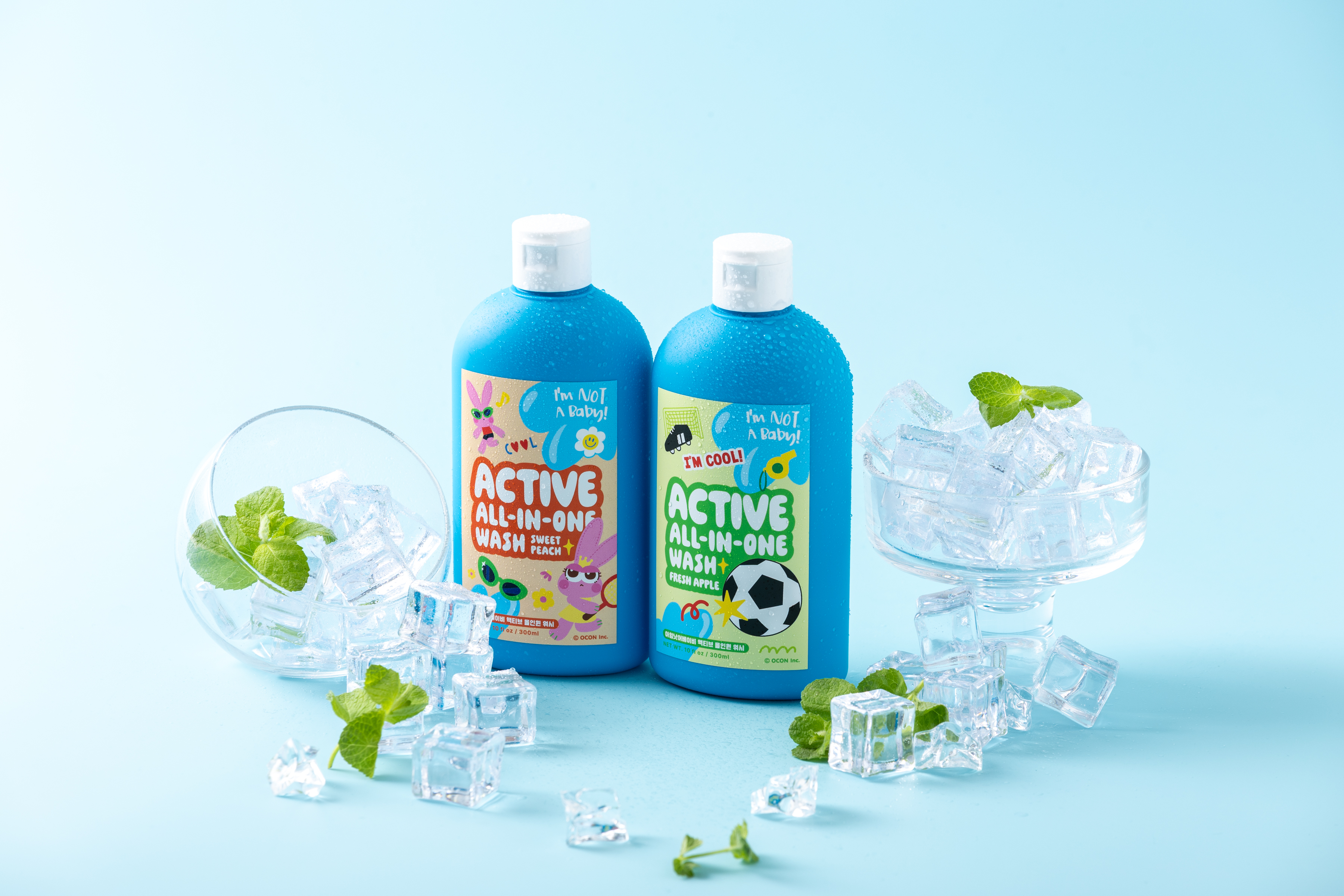 아임낫어베이비 액티브 키즈 올인원 워시 운동 샴푸 바디워시 300ml 1+1 - 상세 이미지 5