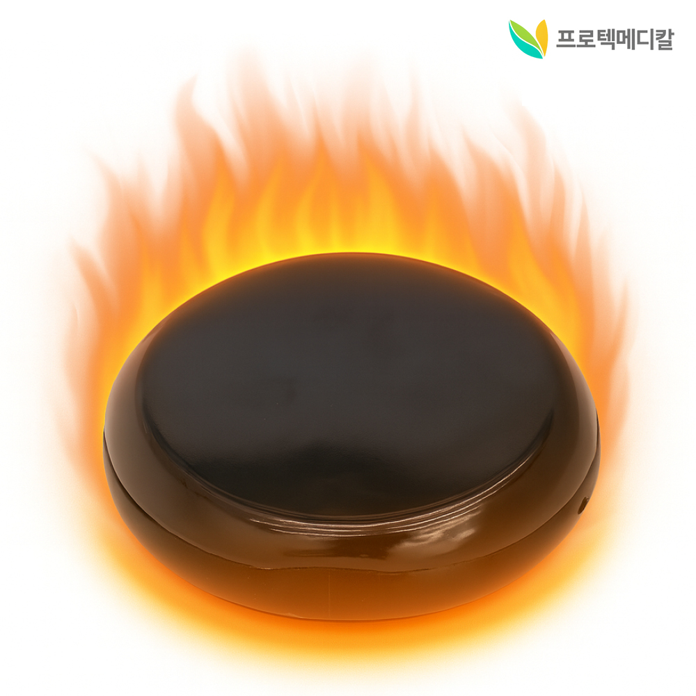 프로텍메디칼 충전식 돌 찜질기 포근하이 따뜸이 찜질 허리 어깨 복부 전기온열팩 - 상세 이미지 2