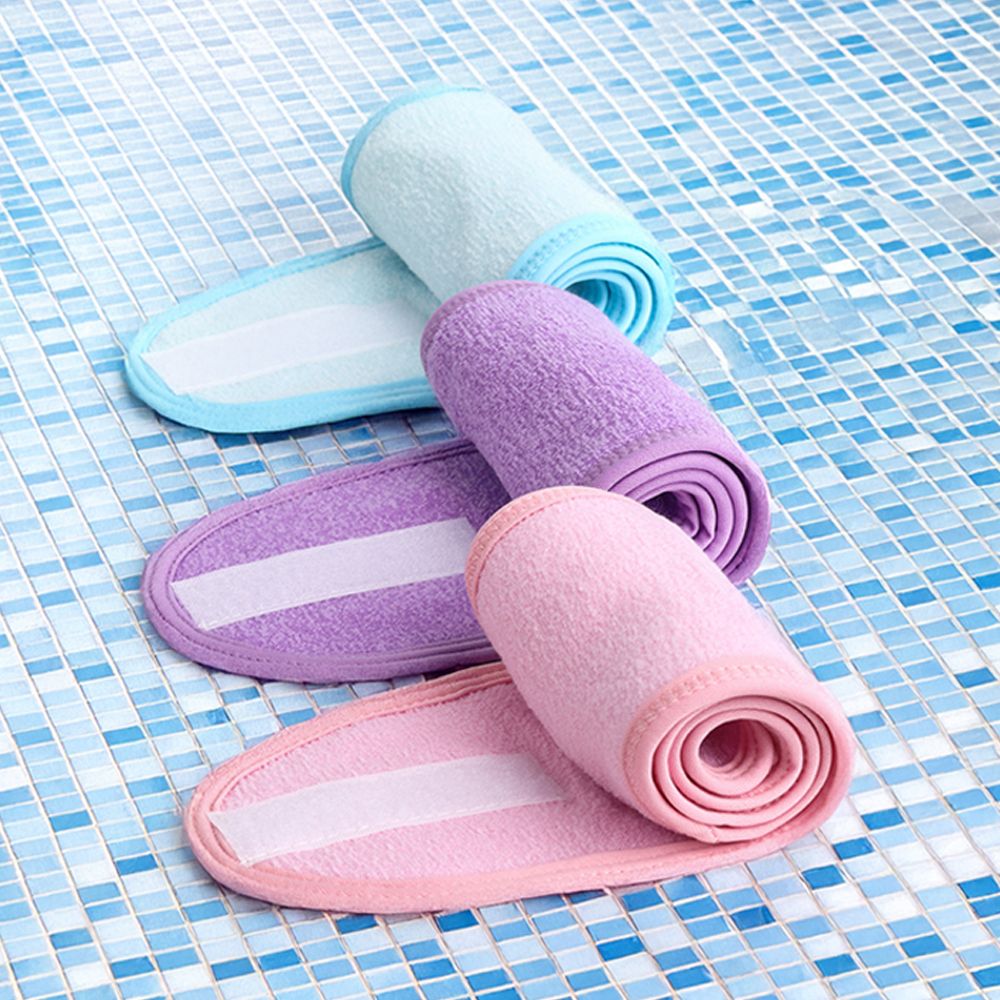 세안밴드 세안 헤어밴드 세면 샤워 머리띠 밴드 2개1세트 - 상세 이미지 4