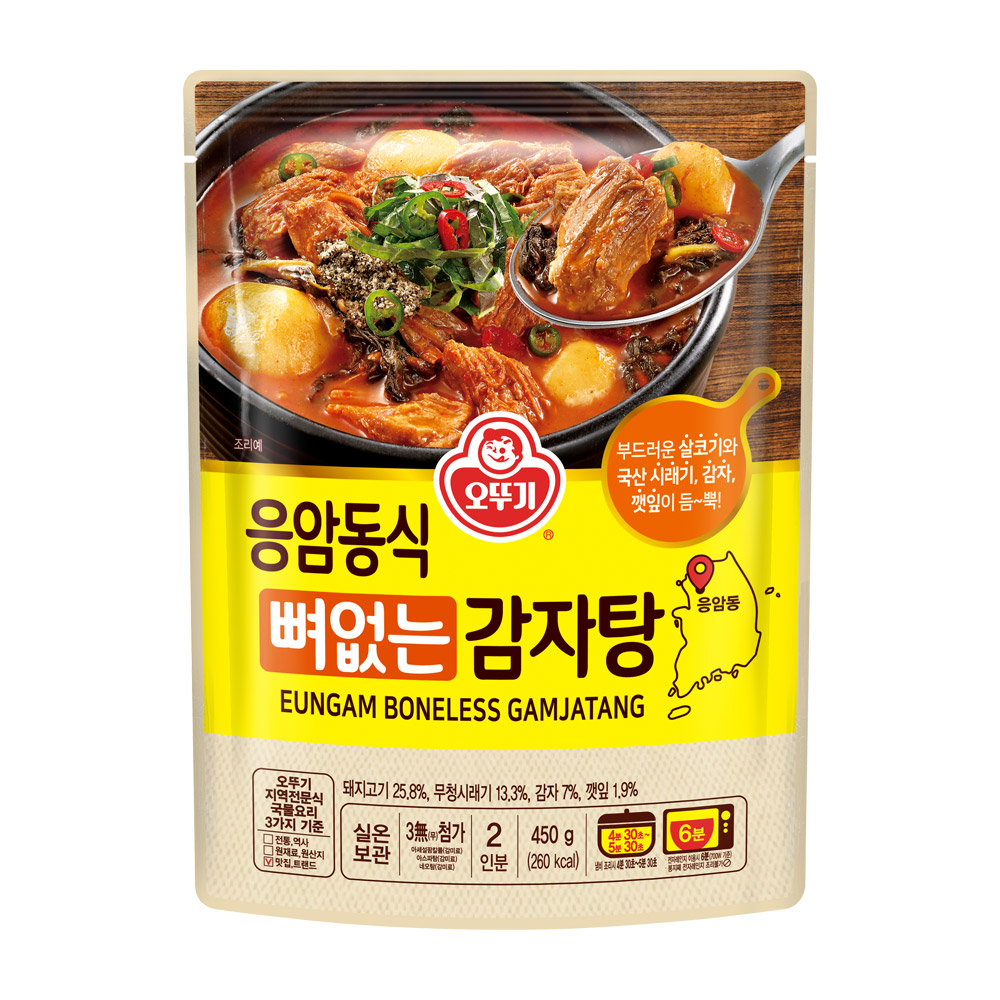 오뚜기 응암동식 뼈없는 감자탕 450g
