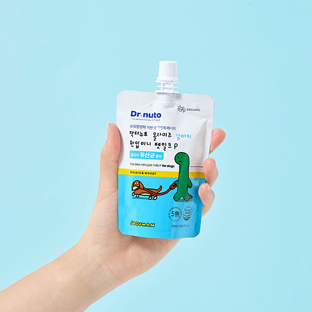 닥터뉴토 올라이즈 강아지 한입 미니 펫밀크 프로바이오틱스 장건강 70ml, 30개 - 상세 이미지 2