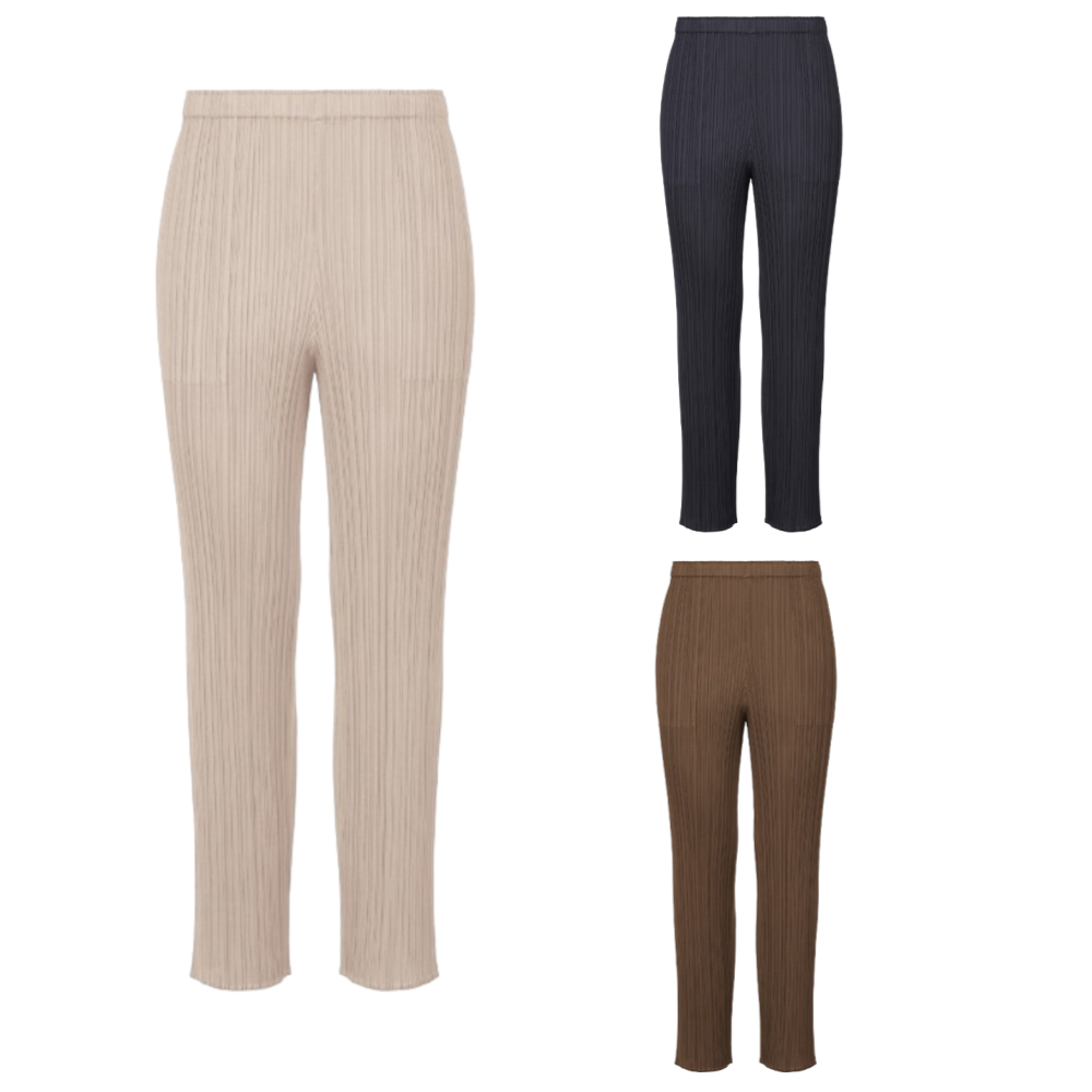 [국내/당일] 플리츠플리즈 바지 NEW COLORFUL BASICS 4 JF407 네이비 2사이즈