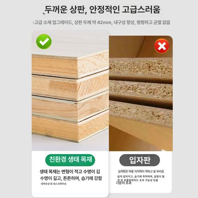 홈바테이블 의자 세트 탁자 거실 바테이블 두께 2.5CM 길이100 너비40 높이105 - 상세 이미지 2