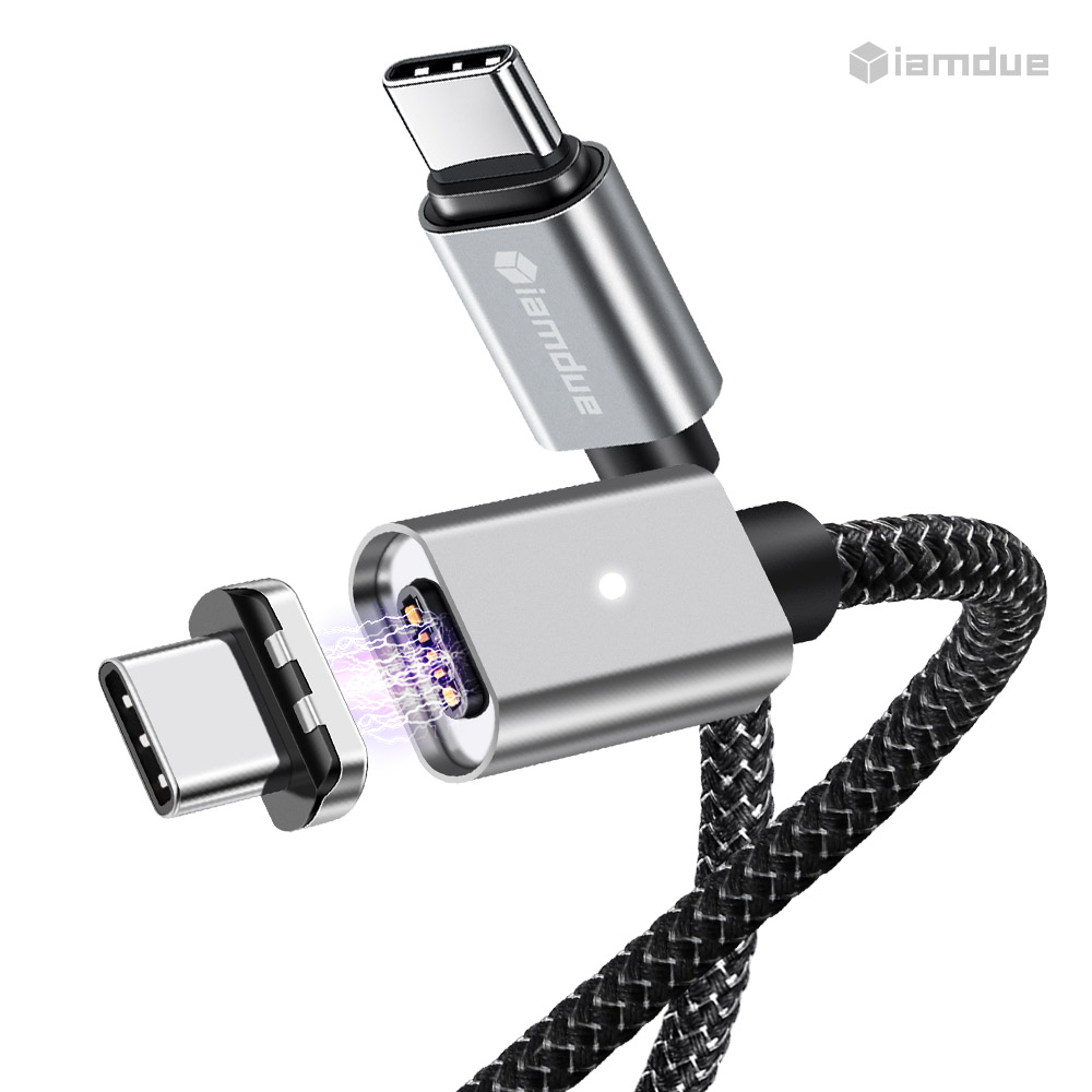 C타입 마그네틱 자석 고속 충전케이블 100W 50cm