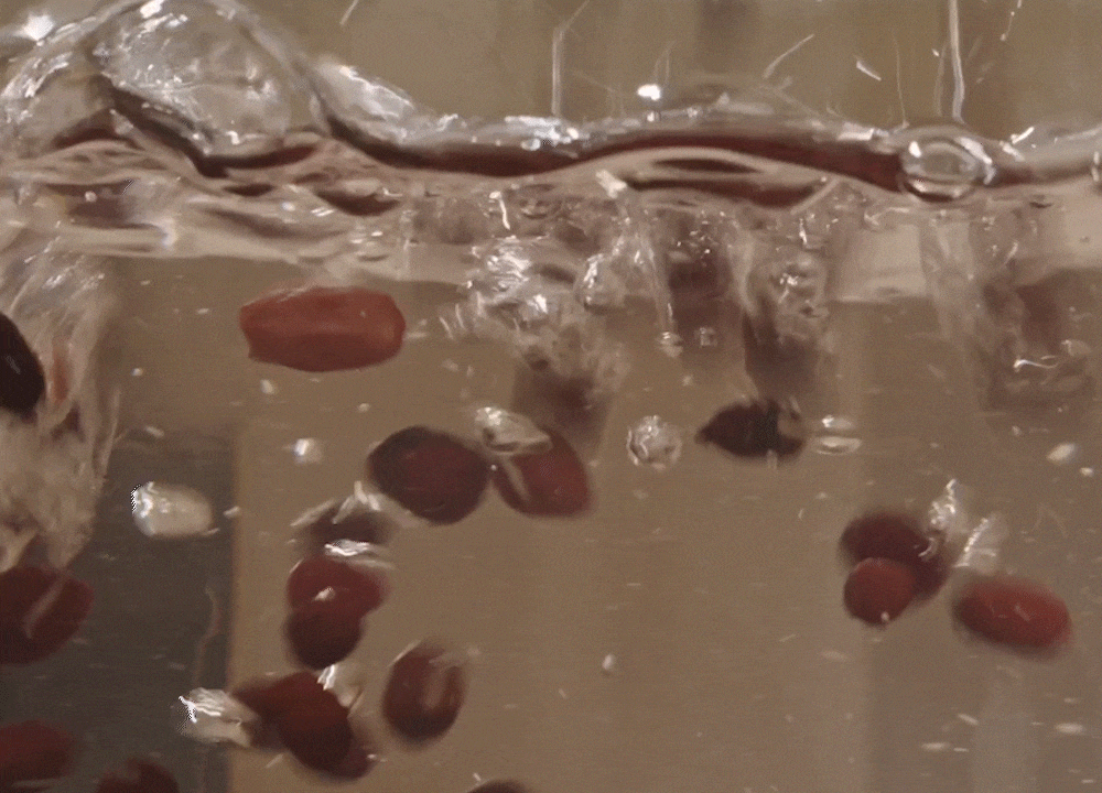 korean grape red bean peel clay cleanser