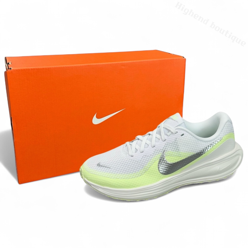 나이키 레볼루션 8 7 런닝화 가벼운 발볼넓은 헬스화 운동화 레몬 실버, 240