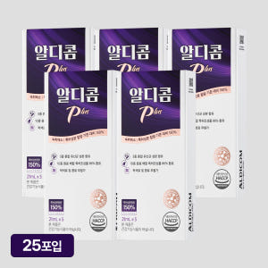 (슈퍼적립) 알디콤Plus 숙취해소제 5포, 5개