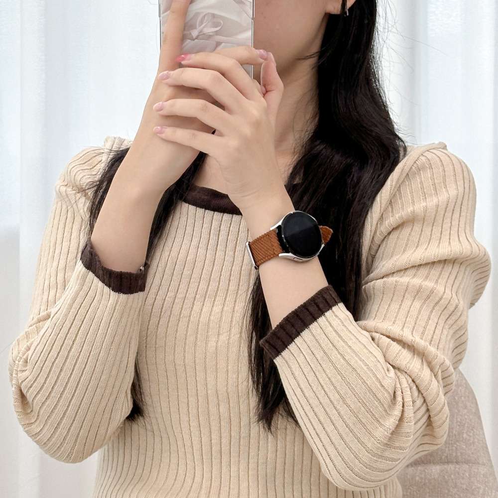 갤럭시워치7 스트랩 코듀로이 갤럭시 워치6 갤워치 5 4 시계줄 이미지 8