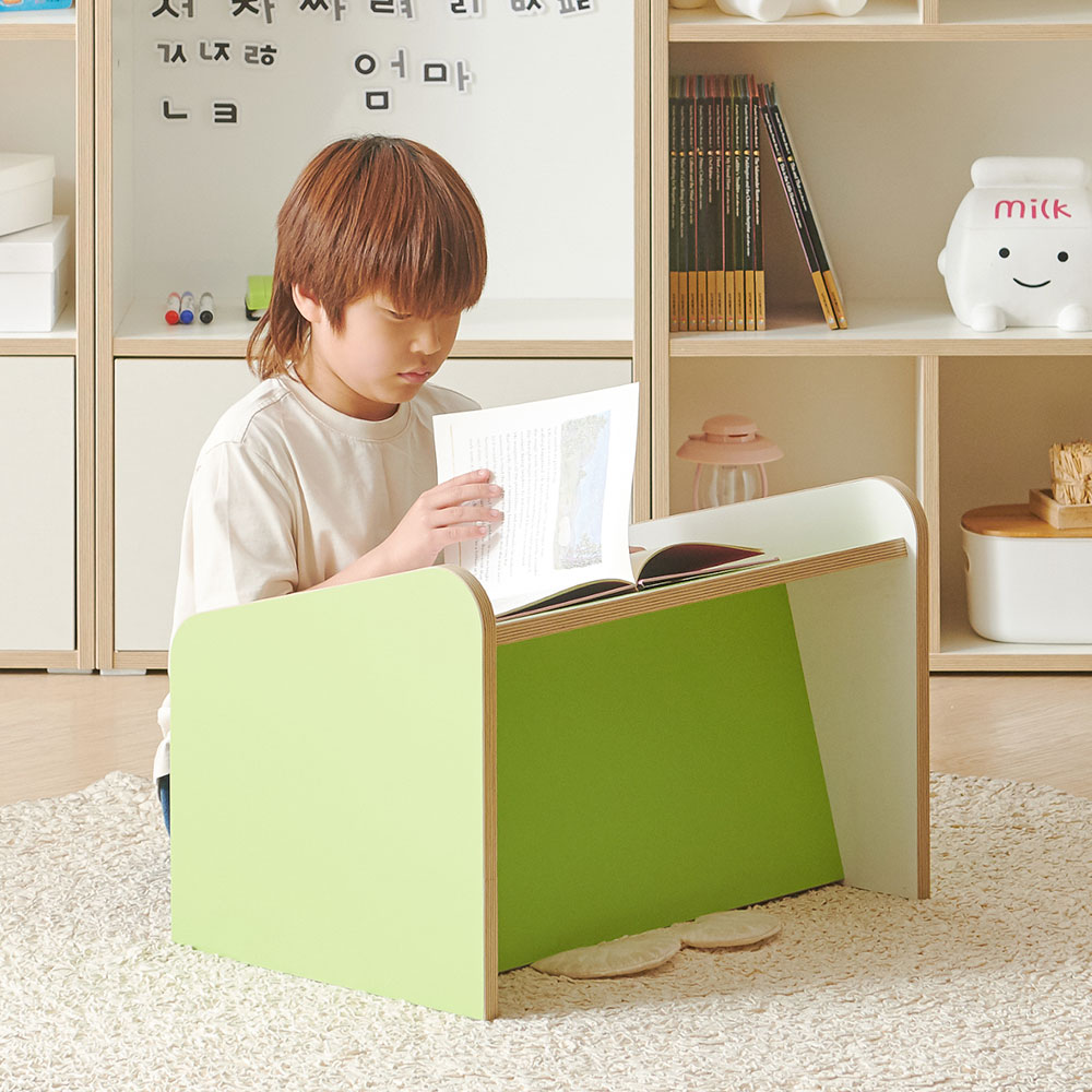 키미 유아 독서대 아기 북스탠드 책 받침대 거치대 키즈 어린이 테이블