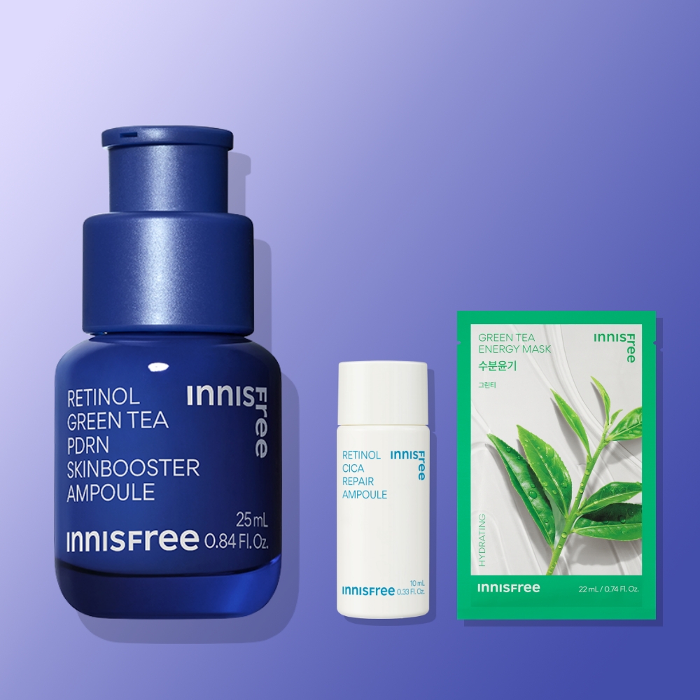 이니스프리 레티놀 PDRN 앰플 / 피디알엔 모공 탄력 속광 25ml, 1개 - 메인 이미지