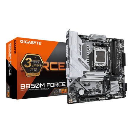 GIGABYTE B850M FORCE 제이씨현 AM5 소켓 메인보드