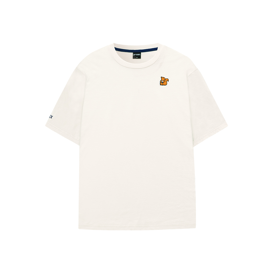 요넥스 253TS034U 배드민턴 오버핏 반팔 티셔츠 남녀공용 데일리웨어 아이보리 - 상세 이미지 2