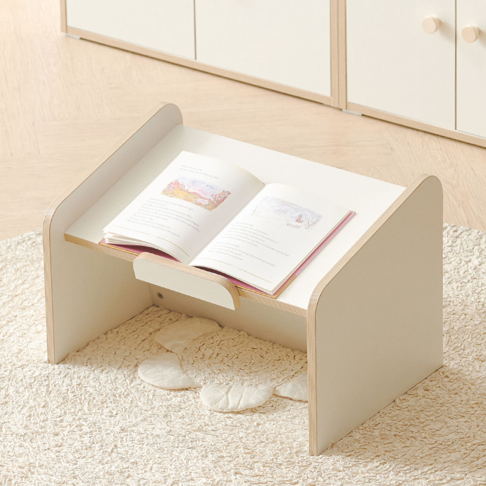 키미 유아 독서대 아기 북스탠드 책 받침대 거치대 키즈 어린이 테이블