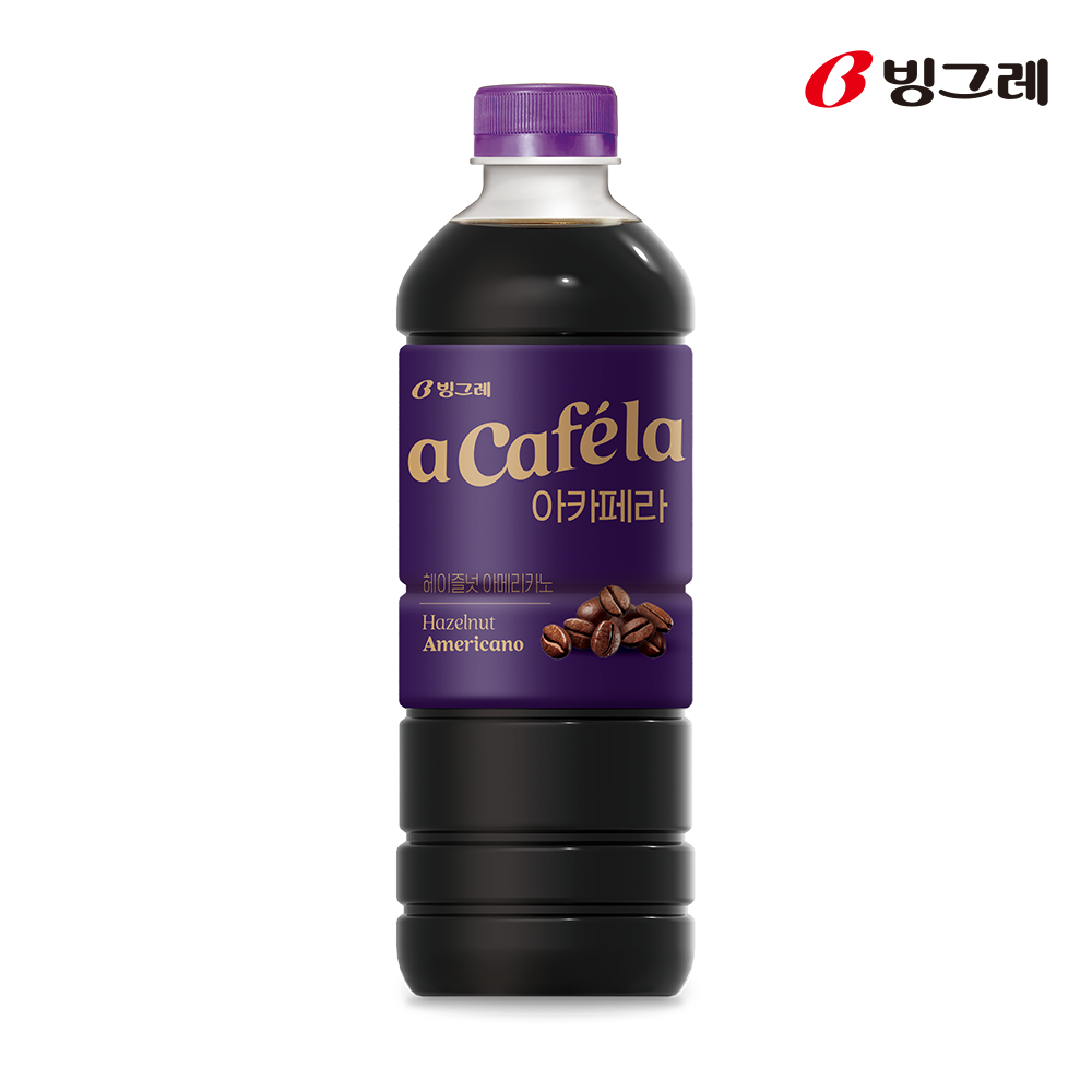 빙그레 아카페라 헤이즐넛 아메리카노, 1L, 12개 이미지 1