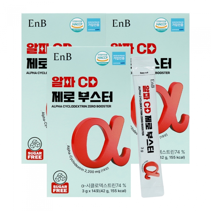 만다린망고 알파CD 3박스 알파시디 알파씨디 알파시클로덱스트린 가루 분말 레몬맛 - 메인 이미지