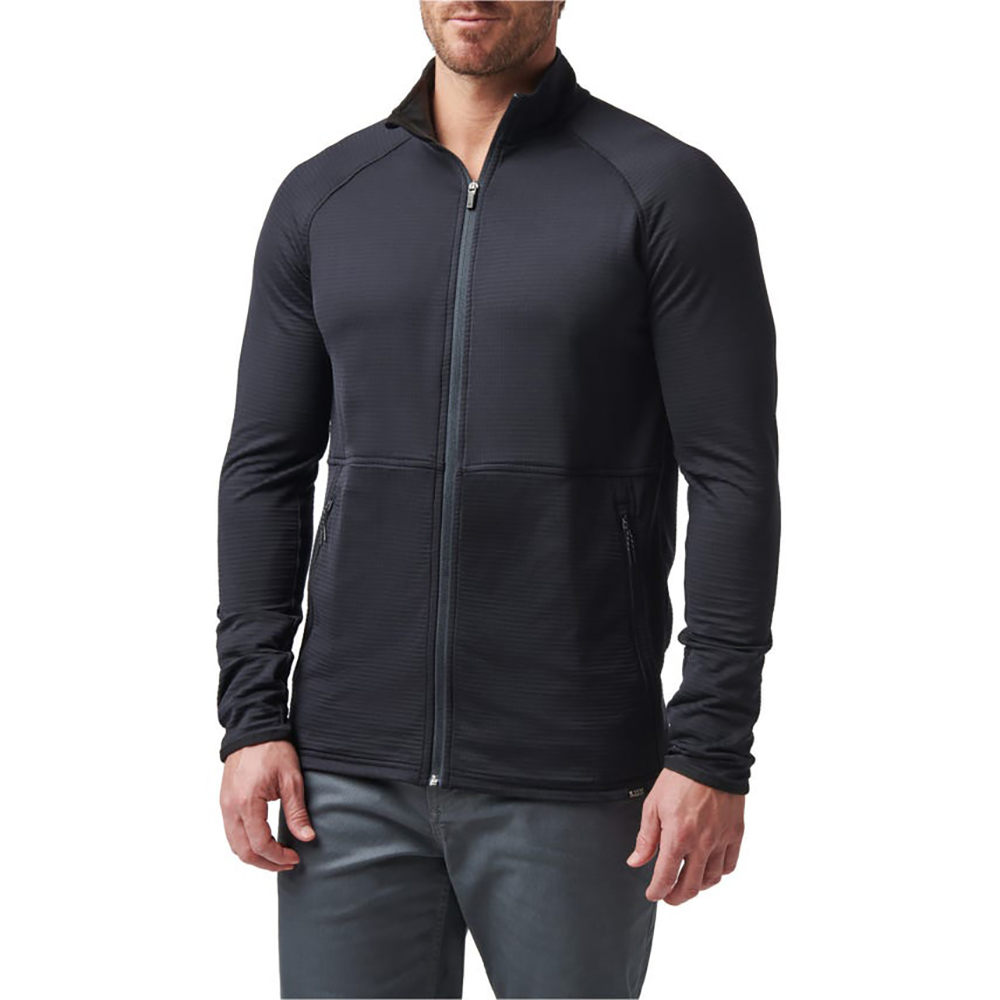 5.11 택티컬 스트라토스 풀 집업 (다크네이비) - Stratos Full Zip (Dark Navy) - 메인 이미지