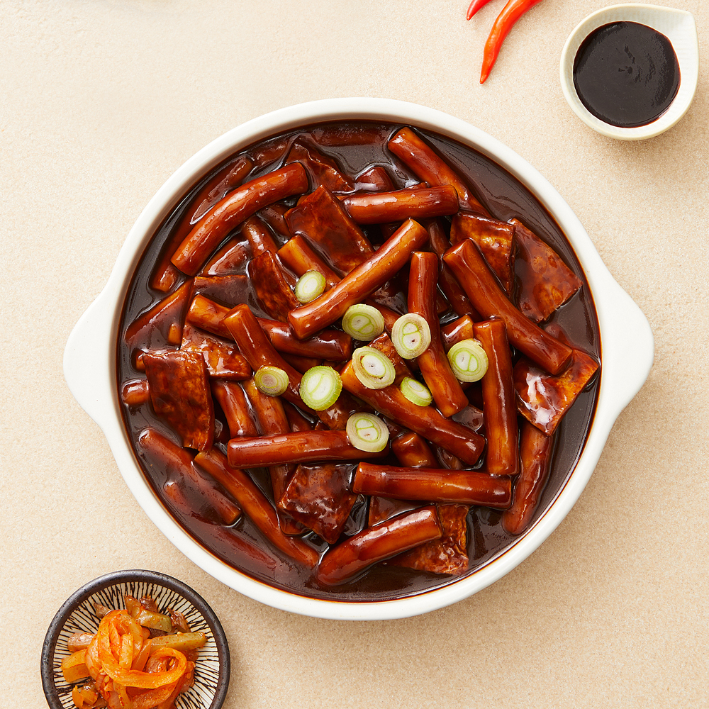 국떡 매콤짜장맛 떡볶이 495g - 상품 이미지