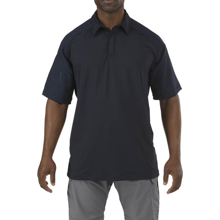 5.11 택티컬 라피드 퍼포먼스 폴로 반팔 셔츠 (다크네이비) - Rapid Performance Polo Short Shirt (Darknavy) - 상세 이미지 2