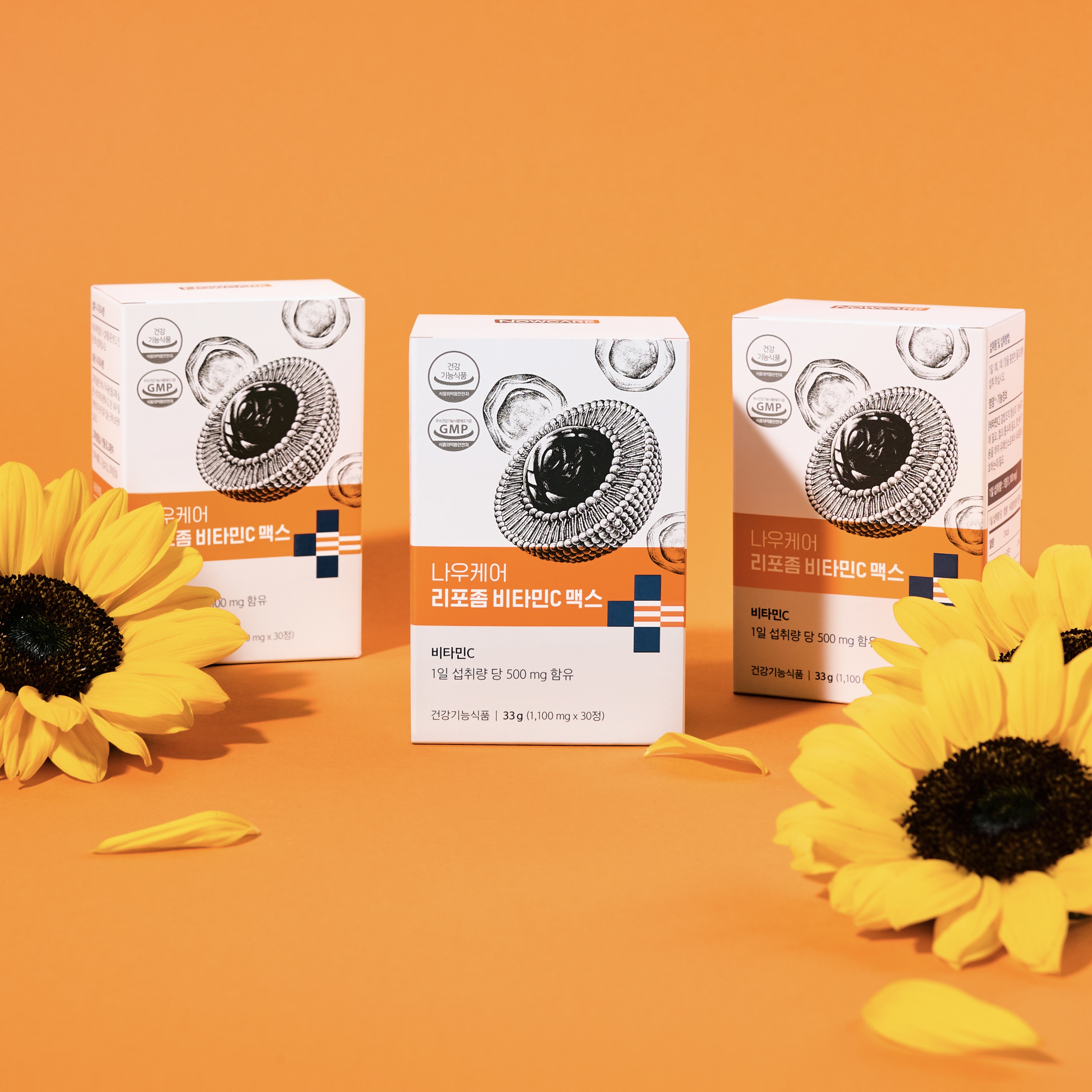 나우케어 리포좀 비타민C 맥스 프리미엄 원료 고함량 체내흡수율 UP 30정, 3개