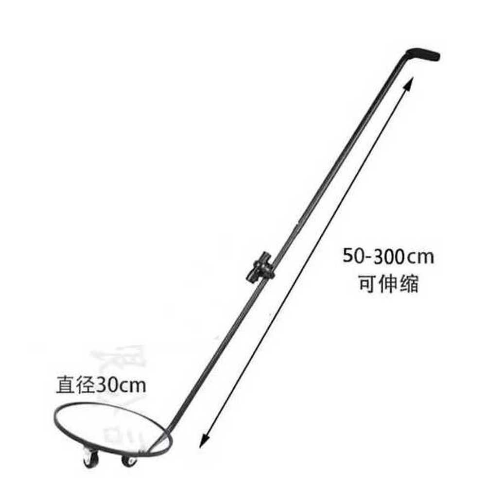 차량 하부 반사거울 보안검색용 이동형 점검 장비 V2 기본 원형 20cm - 상세 이미지 3