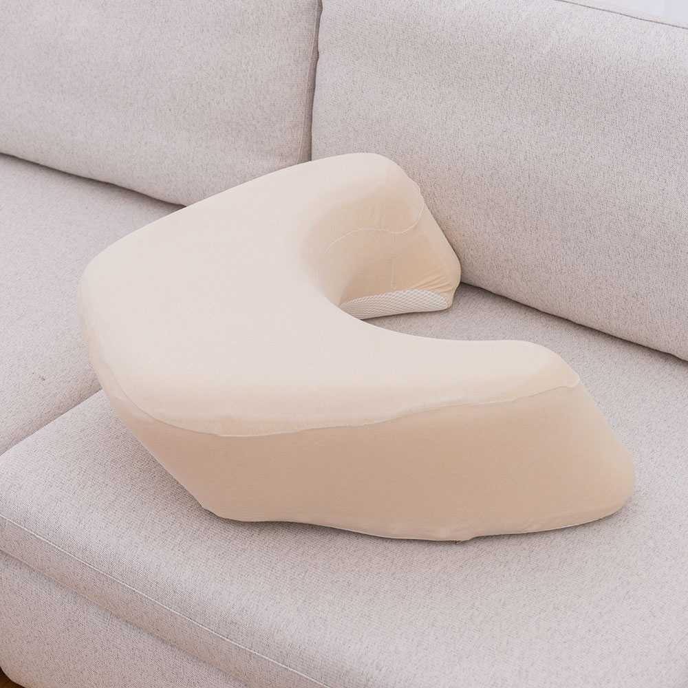 펌플렉스 레벨업쿠션 170 게이밍 독서 반달 미용실 뜨개질 쿠션