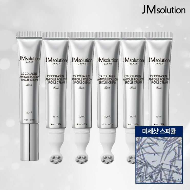 제이엠솔루션 롤온 스피큘 크림 세트 (15ml6개) - 상품 이미지