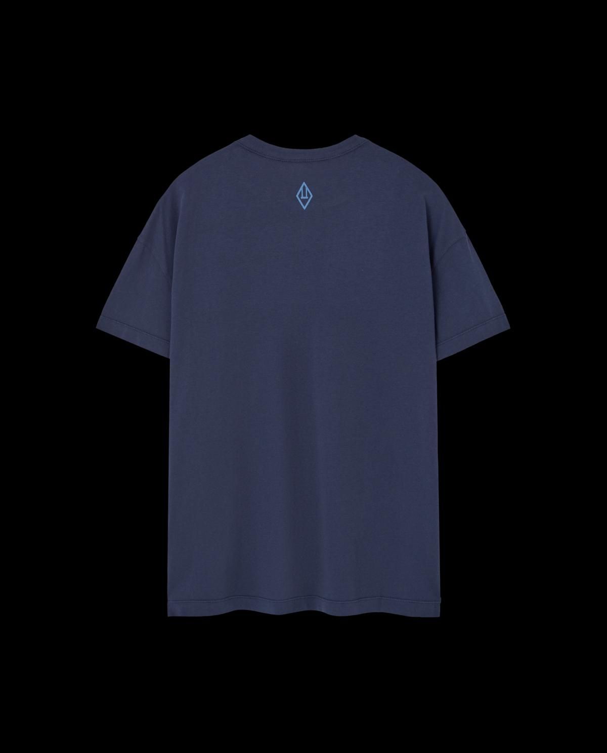 타오 키즈 네이비 베이직 테크니컬 반팔 티셔츠 F25132-024_BG ONE COLOR - 상세 이미지 2