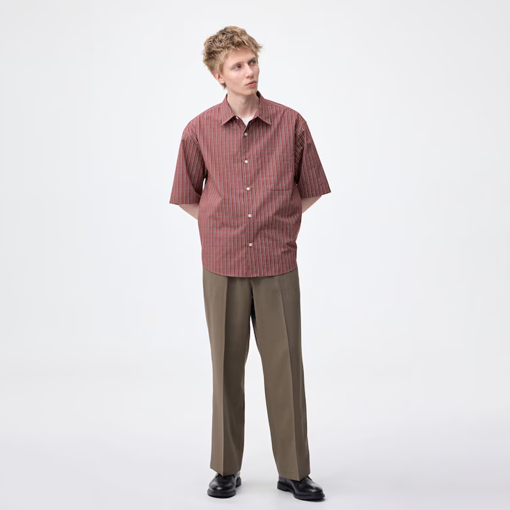 지유 바지 와이드 슬랙스 EC 팬츠 357964 - 상세 이미지 2