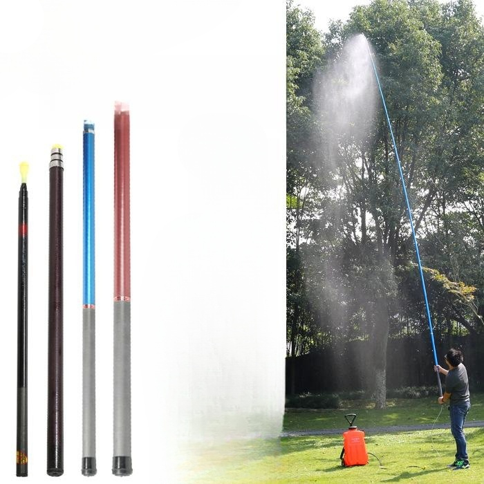 장대분무기 노즐 살포기 제초제 농약 분사대 연장 어깨형 6m 분사 3.5m 봉