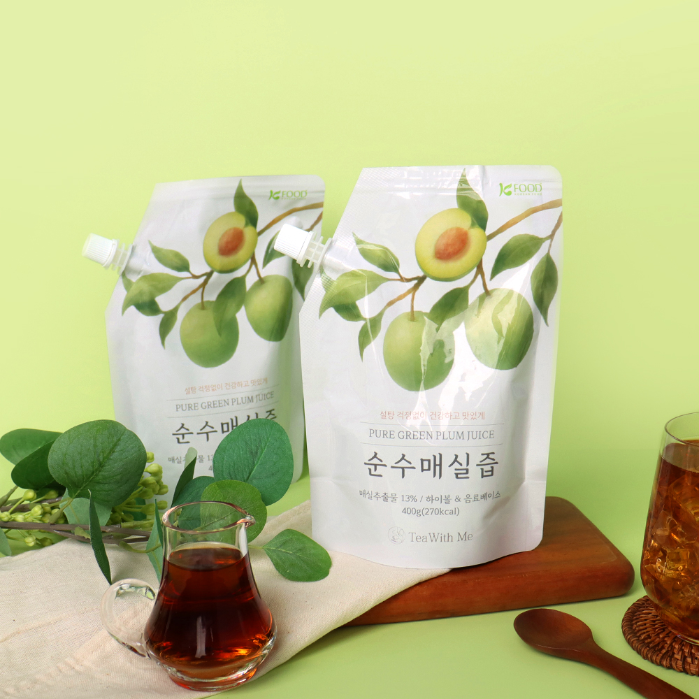저당 알룰로스 순수매실즙 1팩 400g 매실청 소스 이미지 8