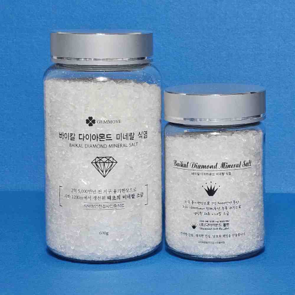 바이칼 다이아몬드 천연미네랄 자연 소금 300g,600g 이미지 6