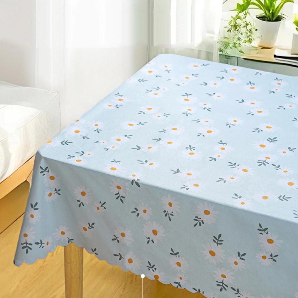 방수식탁보 방수테이블보 식탁커버 블룸데이지소형