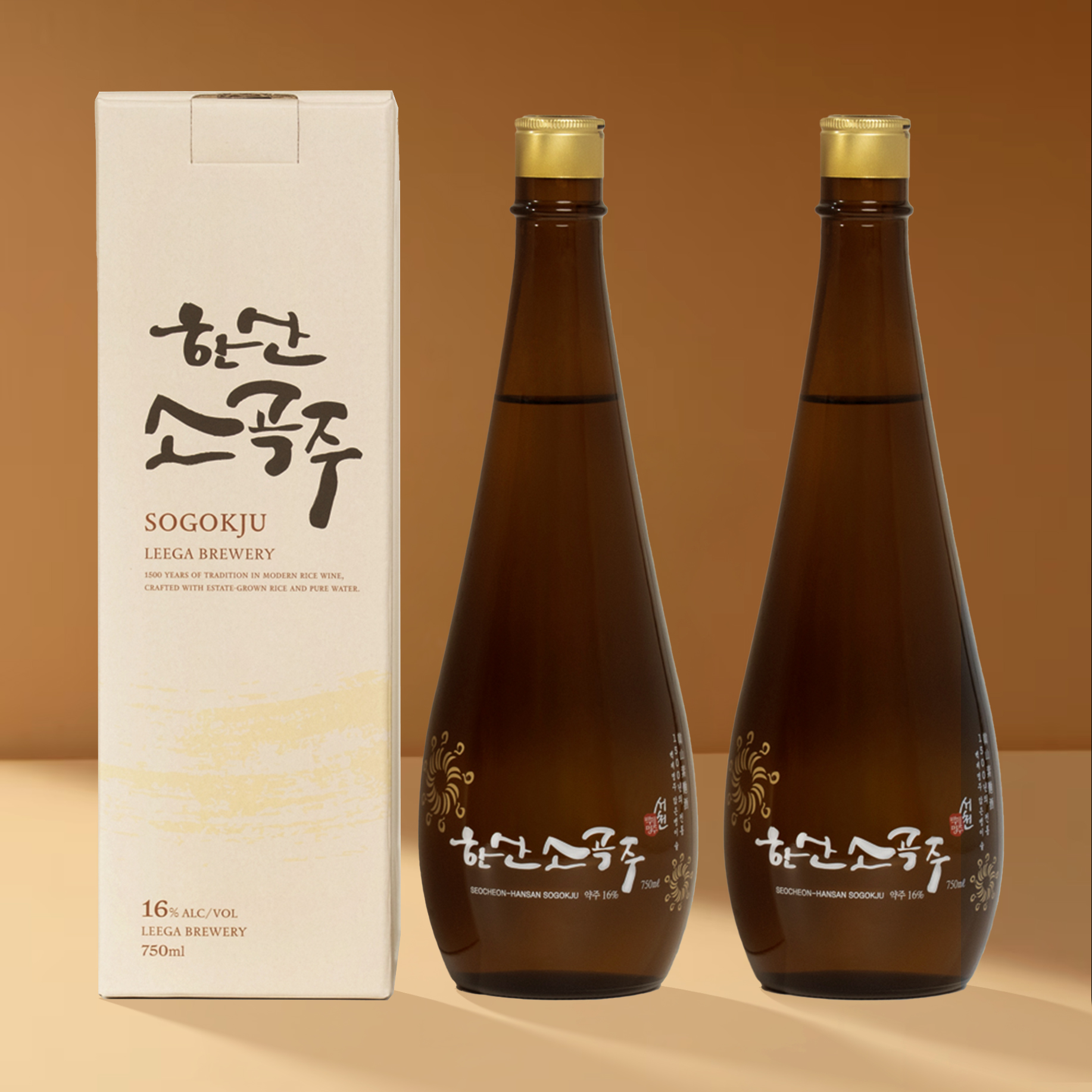 이가주조 한산소곡주 전통주 생주 16도 750ml, 2개 - 메인 이미지