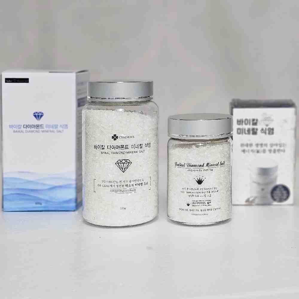 바이칼 다이아몬드 천연미네랄 자연 소금 300g,600g - 상세 이미지 5