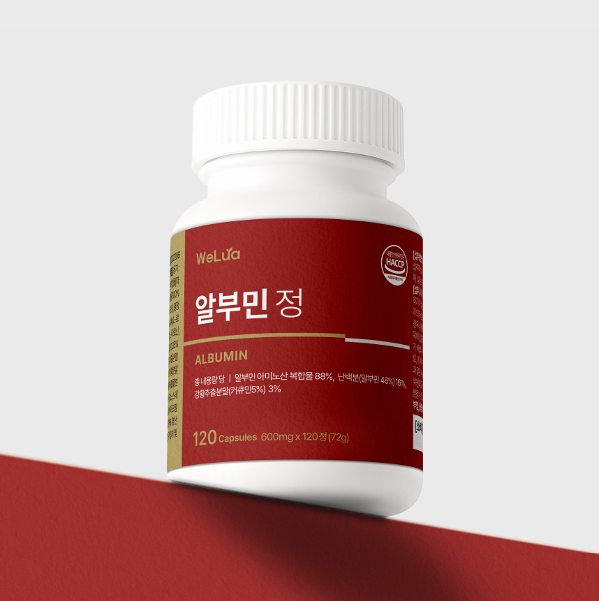 벨기에산 고함량 난백분 알부민 120정 - 상세 이미지 2
