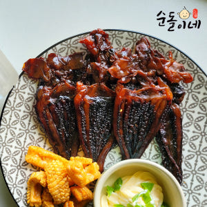 순돌이네 통통 까망 숏다리 오징어 조미 간식 안주 구이 다리 300g 맛있게 먹은 솔직 후기 - 상품 이미지 1
