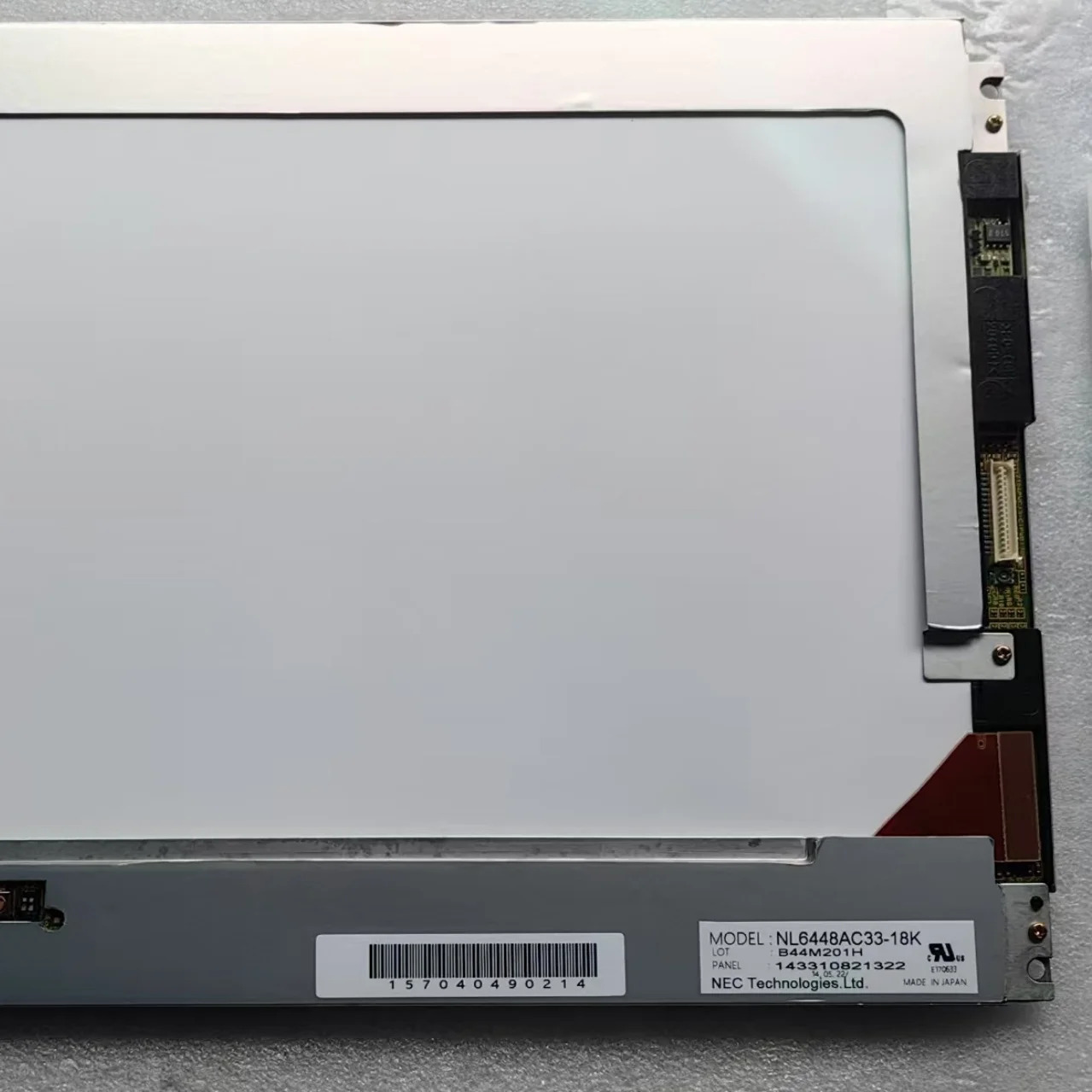 NL6448AC33-18K LCD 디스플레이 화면