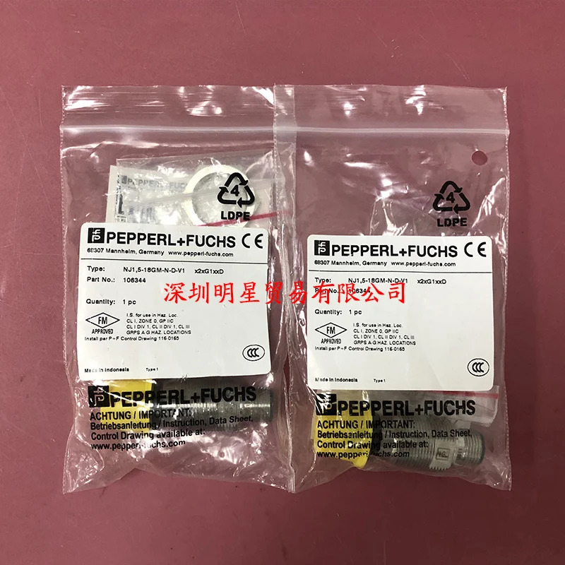 오리지널 다P F 유도 센서 NJ15-18GM호환-N-D-V1 106344 페널티 10