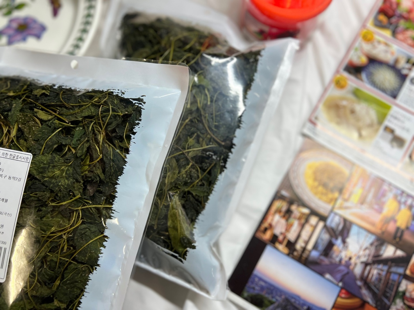 [대용량 추천 제주산] 특S급 취나물 부지깽이 나물 볶음 건 취나물무침 반찬 부지갱이 쑥부쟁이 100g, 10개 - 상세 이미지 2