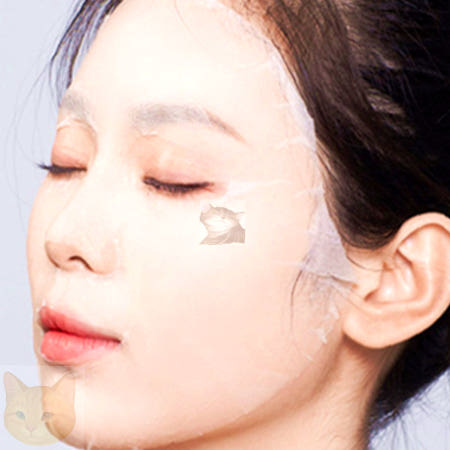 압축 마스크팩 시트 10개입 마사지거즈 마스크시트지 여행용압축마스크팩