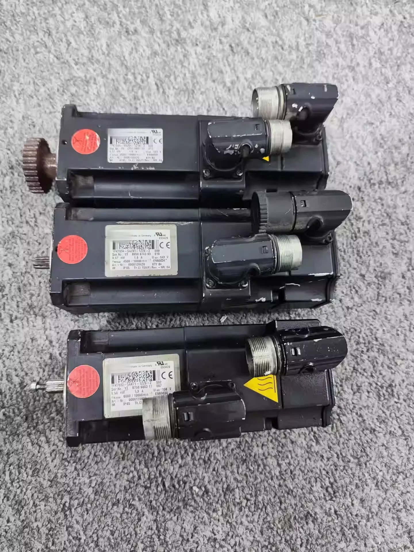 리퍼 0.5kw 바디 모터 00-115-927 1FK7032-5AK71-1ZZ9-Z S02