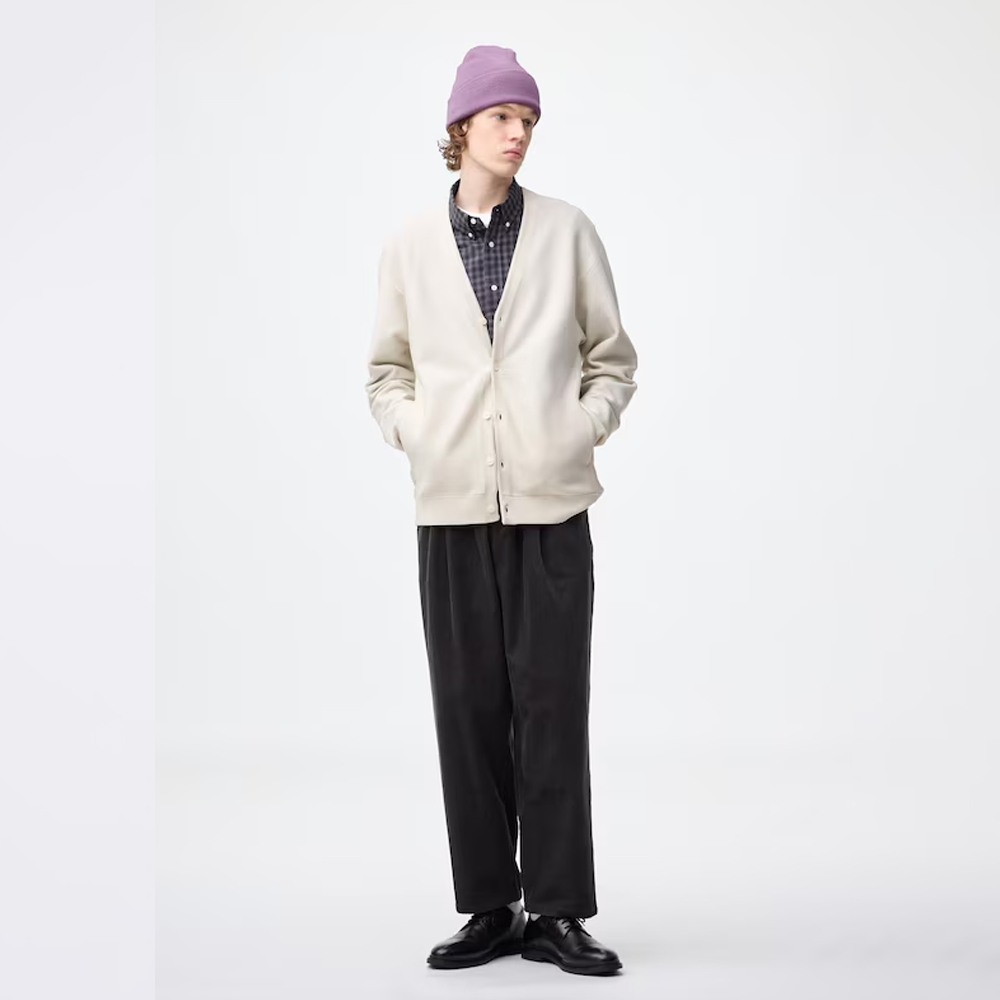 지유 가디건 워셔블 V넥 359582 - 상세 이미지 3