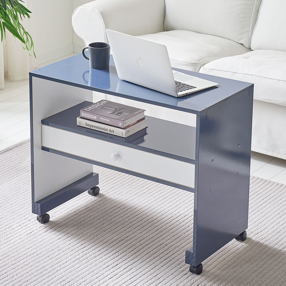 통통 사이드 테이블 책상 이동형 양방향 협탁
